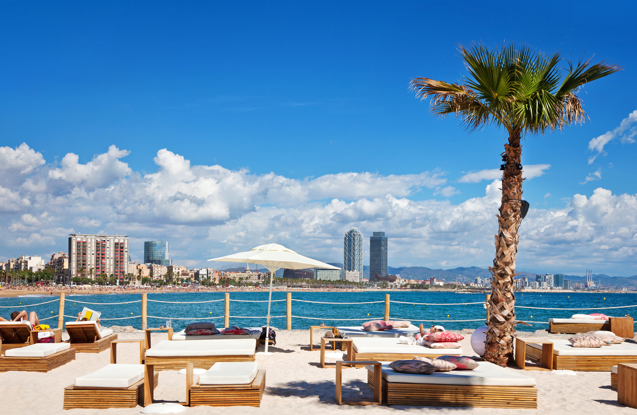 Relaxing in Barcelona